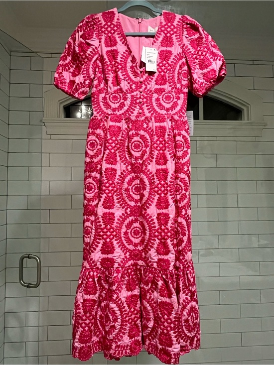 Nordstrom Dresses & Skirts - Nordstrom Pink & Fuchsia Embroidered Maxi Dress